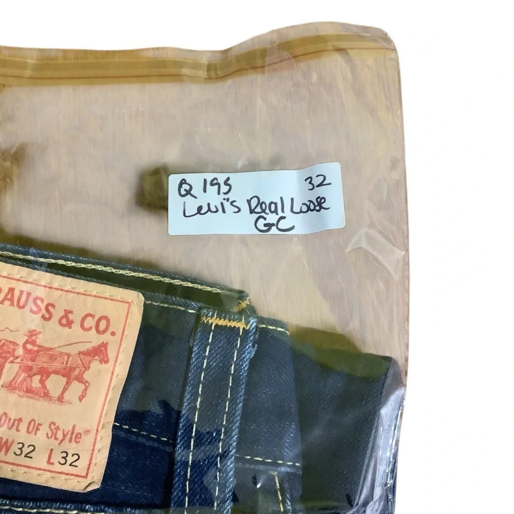 Levi’s Real Loose Cropped Jeans Sz 32W 26L
